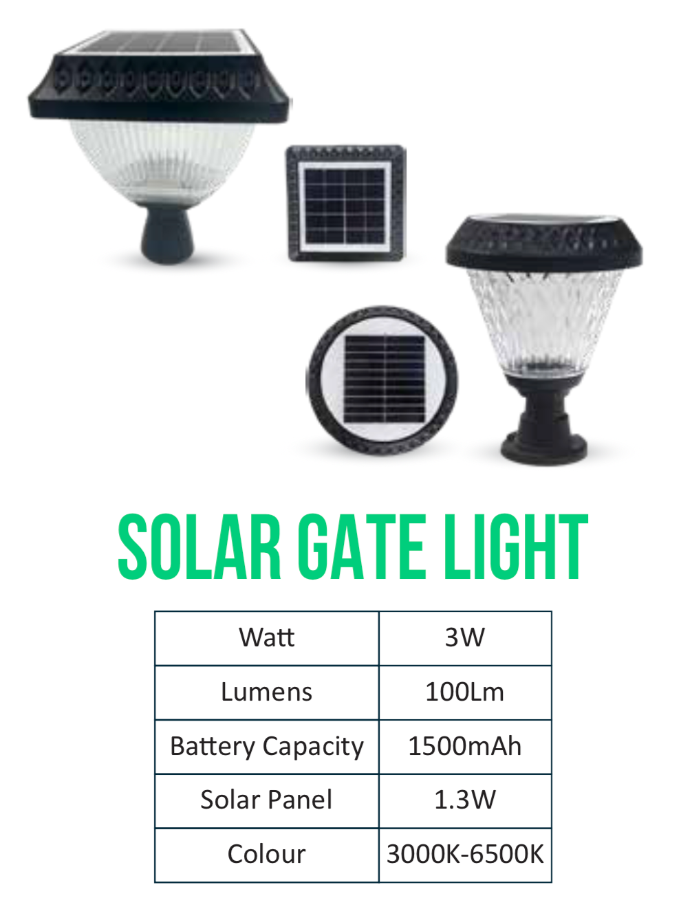 Solar Gate Light