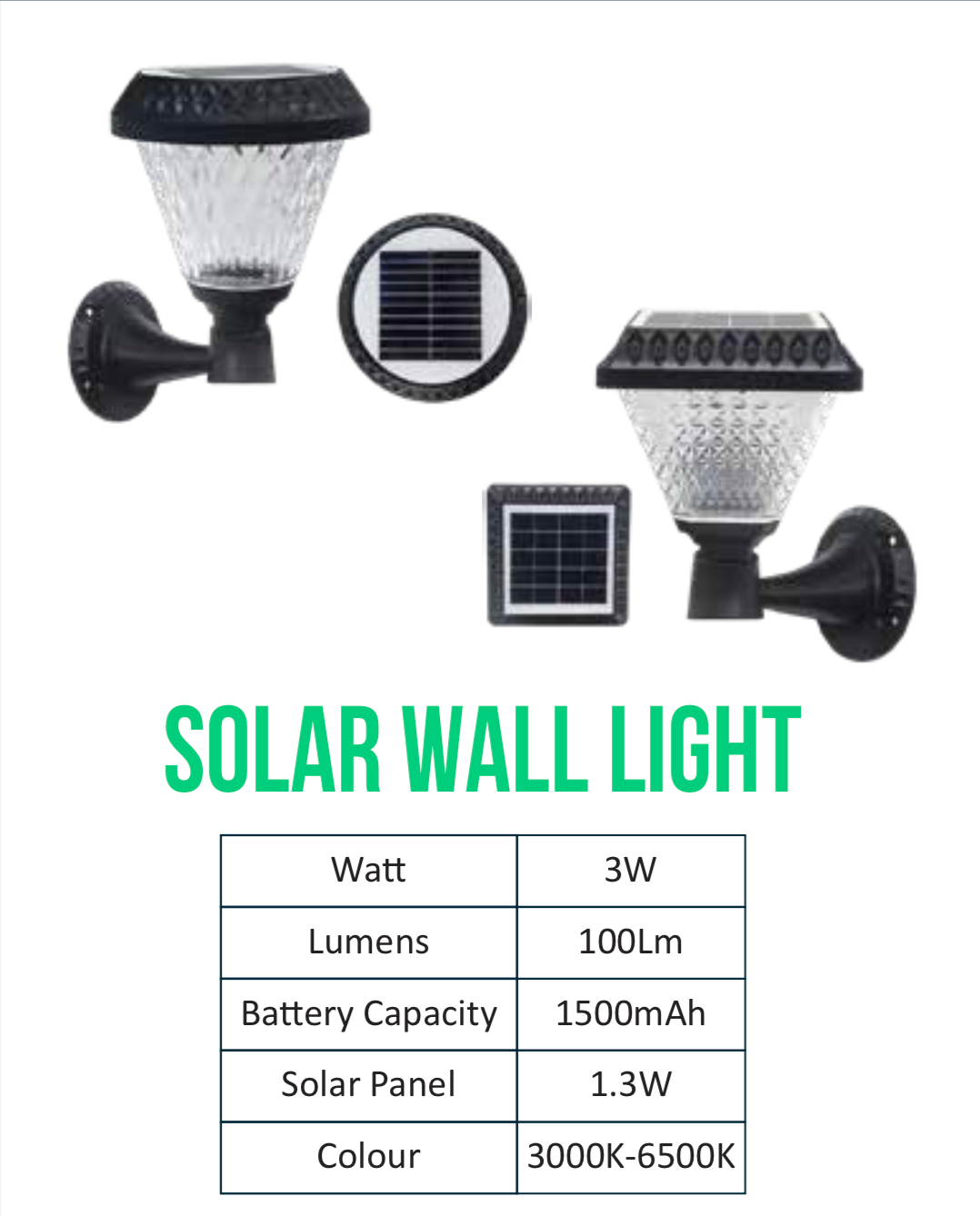 Solar Wall Light