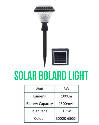 Solar Bolard Light